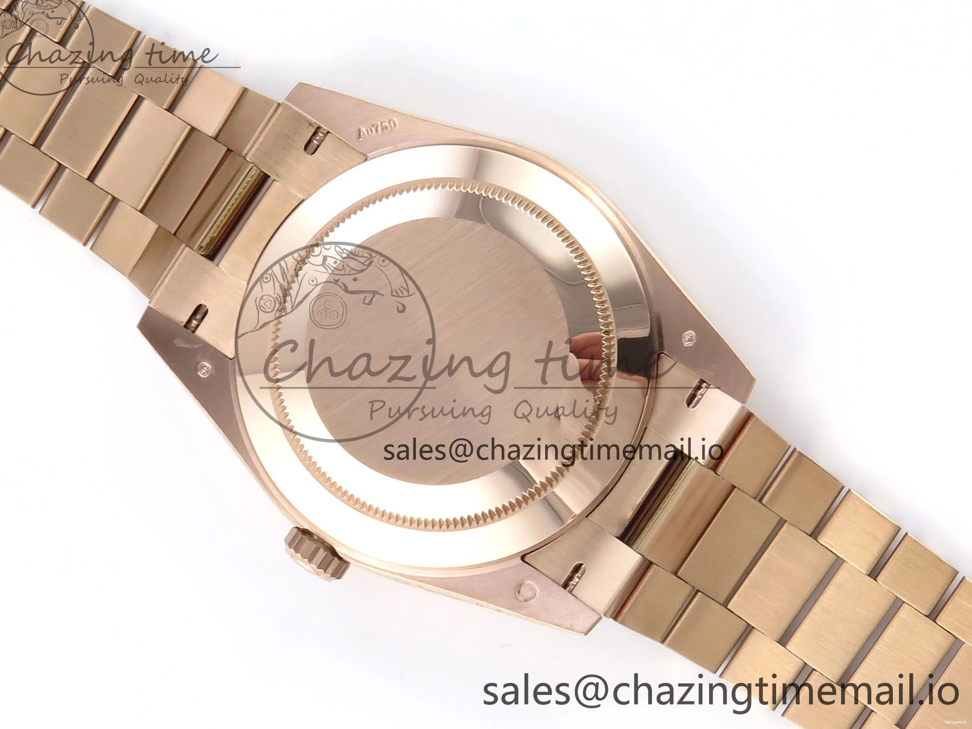 Edition RG Best Weight) Noob on Roman A2836 Bracelet 228235 Dial President 1:1 Date 40 Day (Gain Brown 0503